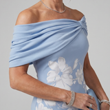 Marta | Vestido Midi com Decote Caído