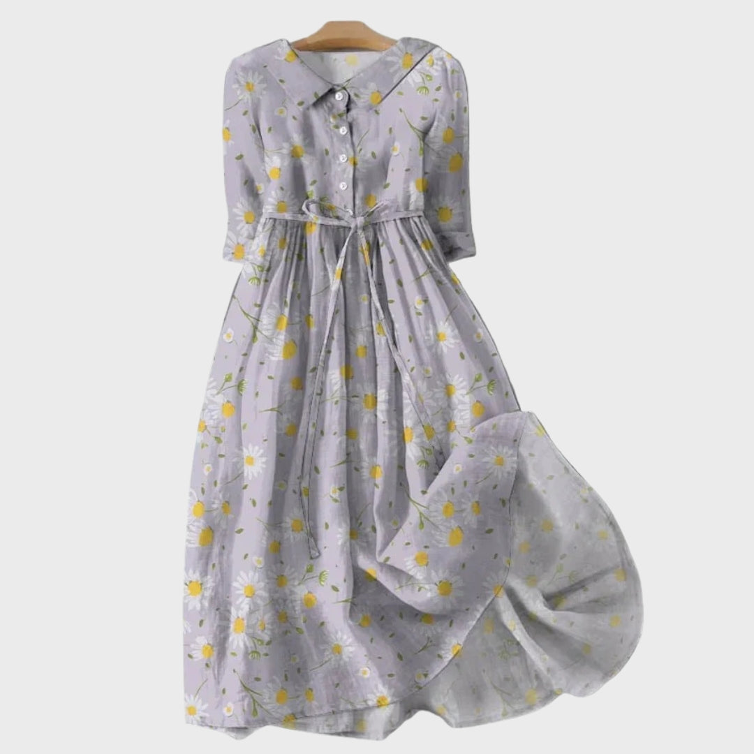 Vestido com Margaridas feminino