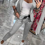 Conjunto elegante feminino