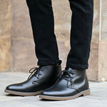 Miguel - Botins britânicos retro masculino