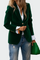 Casaco em linha luxuosa feminino