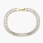 Pulseira de Rivière Baguette feminino