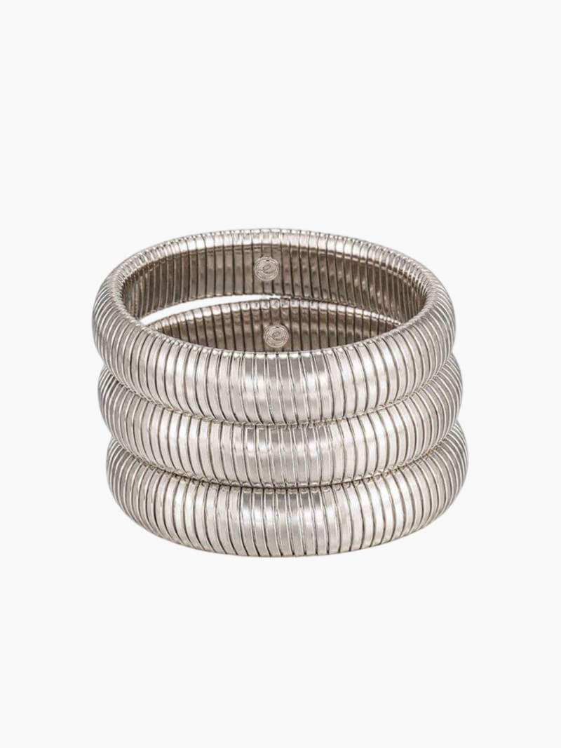 Bracelete canelada feminino