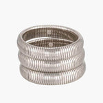 Bracelete canelada feminino
