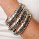 Bracelete canelada feminino