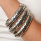 Bracelete canelada feminino