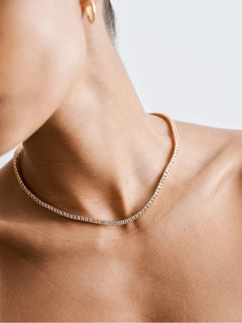 Gargantilha Rivière feminino