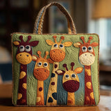 Bolsa acolchoada - Girafa