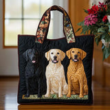 Bolsa artesanal - Três labradores
