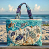 Bolsa artesanal - Amor pelas tartarugas
