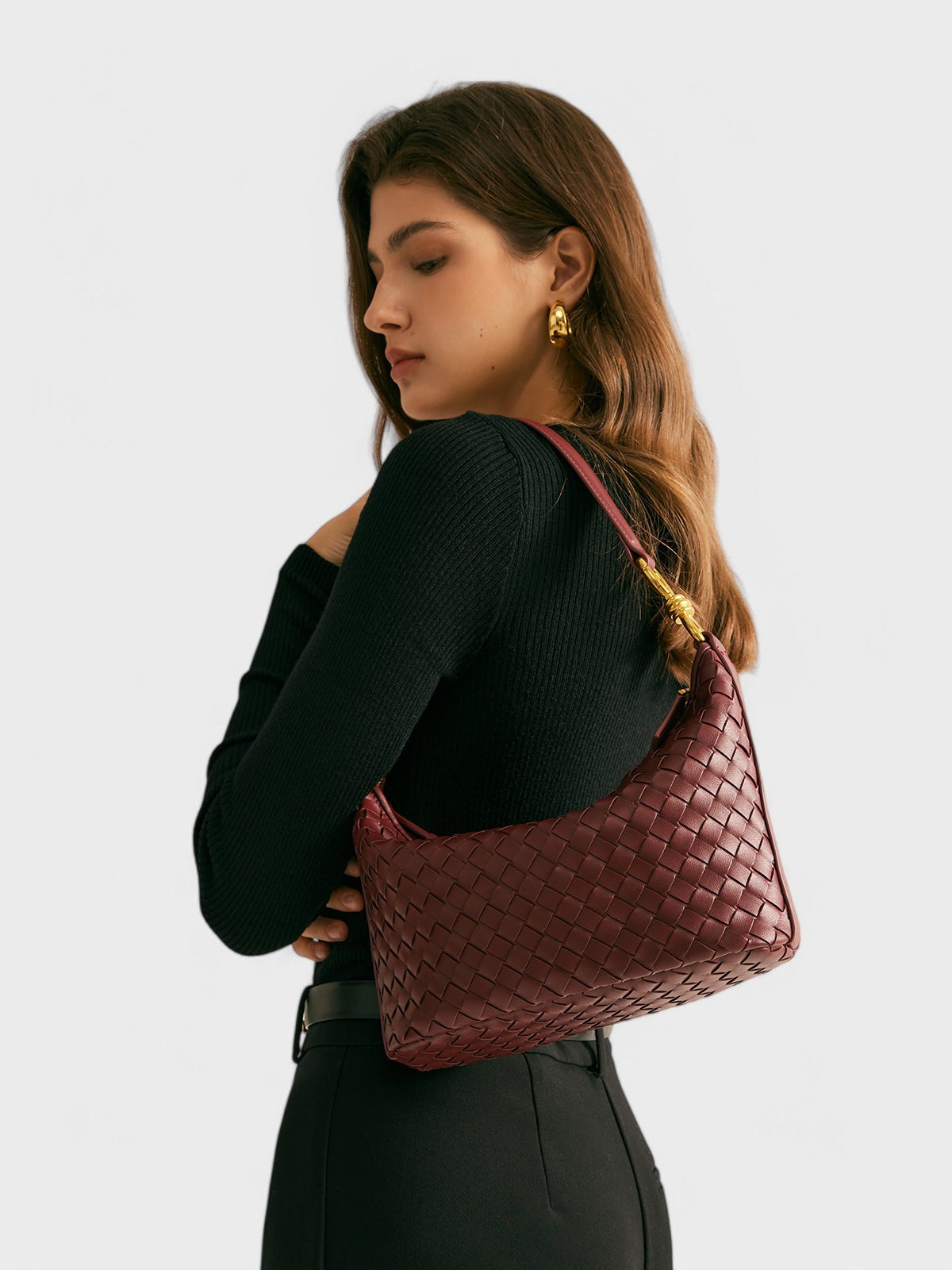 Isa - Borgonha Chic feminino