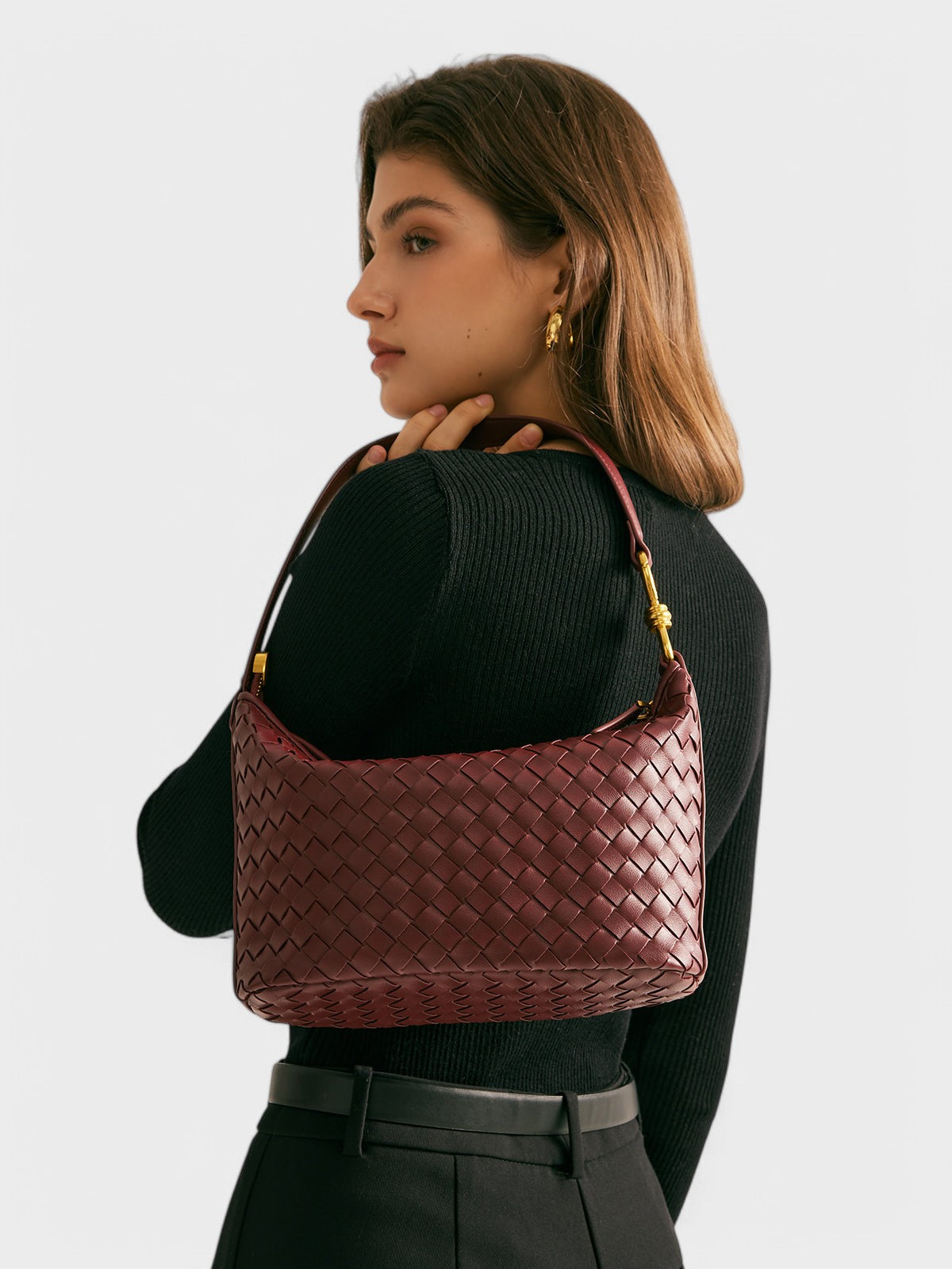 Isa - Borgonha Chic feminino