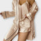 Conjunto de pijama 3 peças feminino