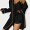 Conjunto de pijama 3 peças feminino