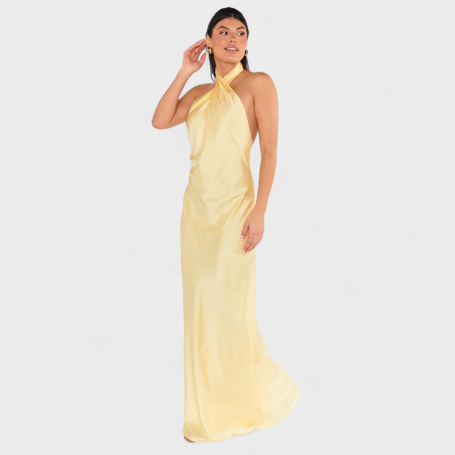 Vestido Halter Edição limitada feminino