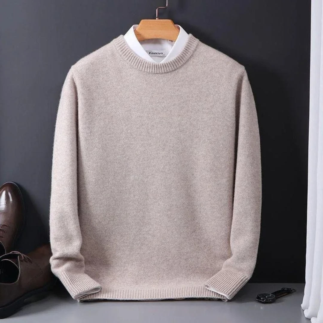 Miguel - Pullover de Gola Redonda masculino
