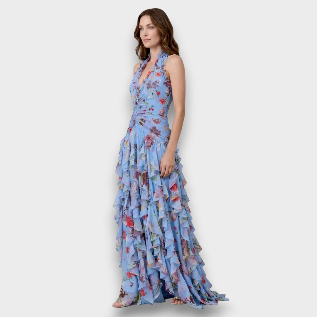 Vestido Maxi com Halter
