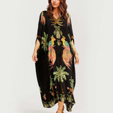 Vestido Longo Estampado feminino