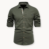 Blusa - Mistura Respirável Fecho Frontal masculino