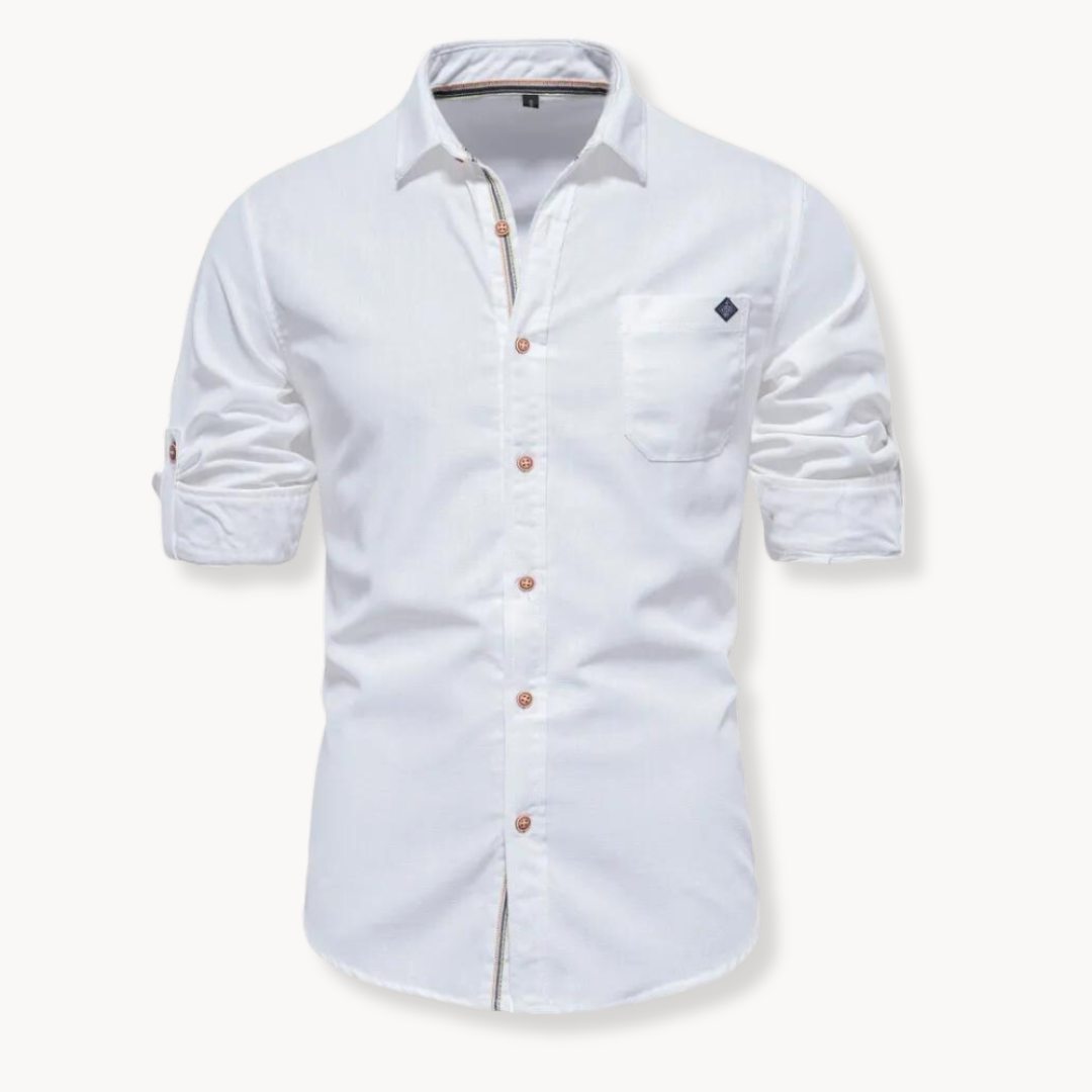 Blusa - Mistura Respirável Fecho Frontal masculino