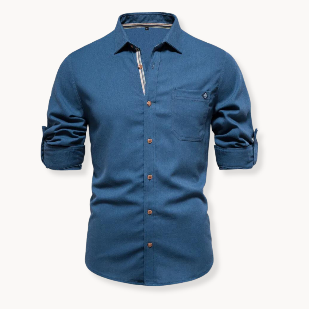 Blusa - Mistura Respirável Fecho Frontal masculino