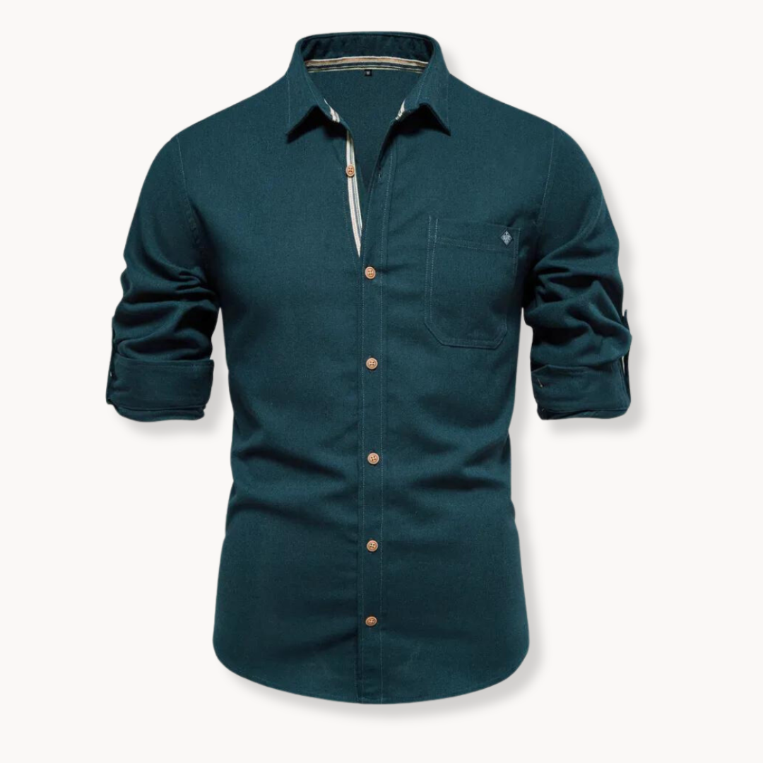 Blusa - Mistura Respirável Fecho Frontal masculino
