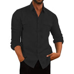 Camisa de Botão - Tecido Respirável masculino