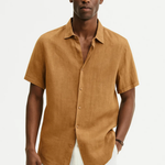 Camisa de Botão - Colarinho Aberto masculino
