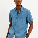 Camisa de Botão - Colarinho Aberto masculino