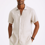 Camisa de Botão - Colarinho Aberto masculino