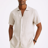 Camisa de Botão - Colarinho Aberto masculino
