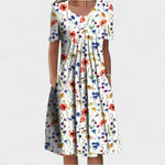 Vestido Midi com Camadas feminino