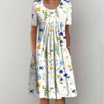 Vestido Midi com Camadas feminino