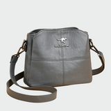 Bolsa de couro elegante feminino