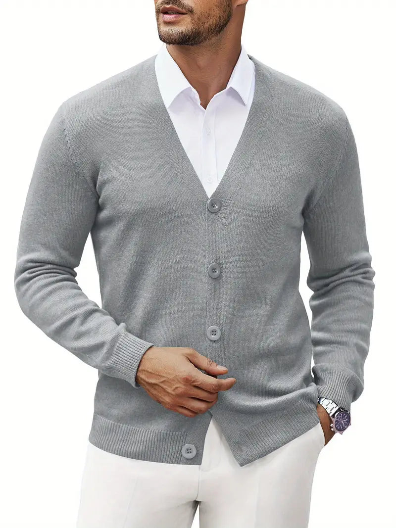 Cardigan Frontal Aberto masculino