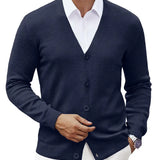 Cardigan Frontal Aberto masculino
