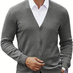 Cardigan Frontal Aberto masculino