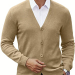 Cardigan Frontal Aberto masculino