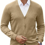 Cardigan Frontal Aberto masculino