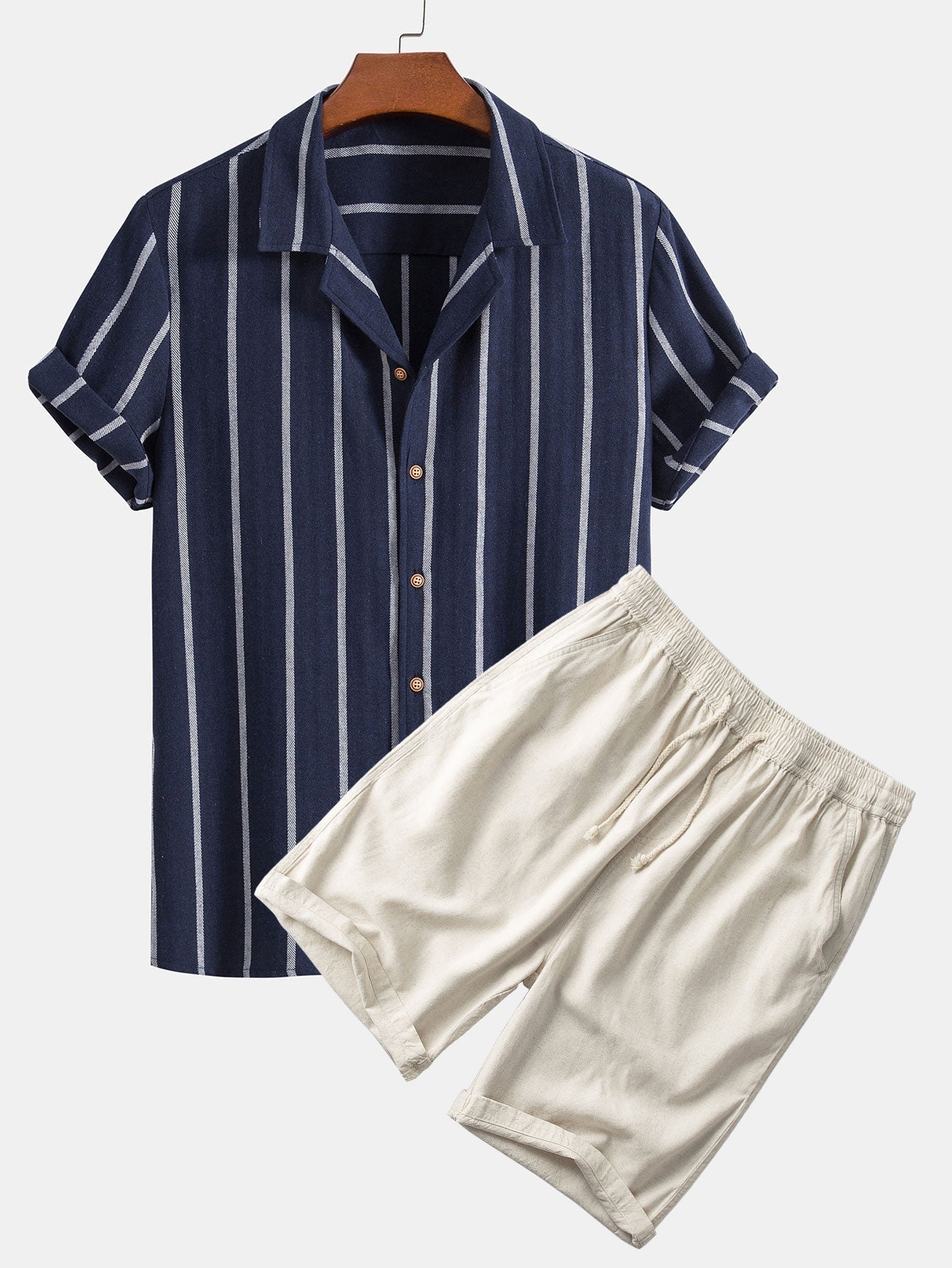 Conjunto Casual - Mistura de Poliéster masculino