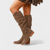 Sara – Botas de cano alto com linhas intemporais
