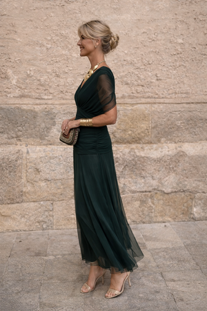 ANA | VESTIDO FLUIDO E SOFISTICADO