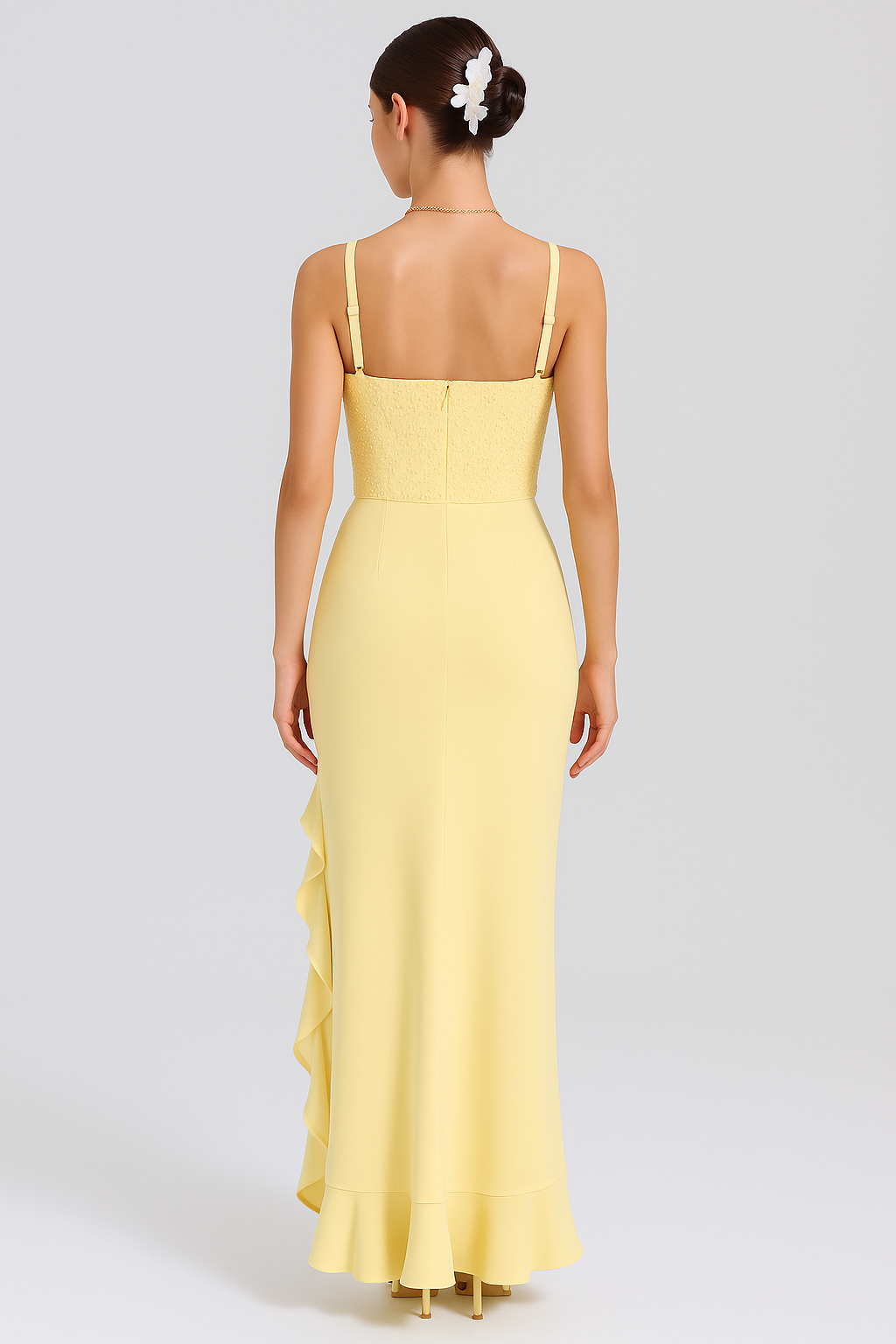 Vestido Corset em Cetim feminino