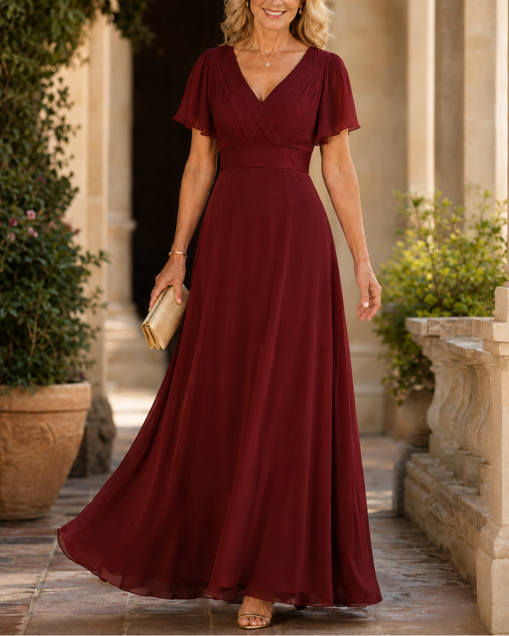 Amália | Vestido Elegante de Cerimónia