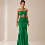 Alessia | Conjunto Maxi Tropical com Laço Frontal