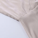 Vestido Sienna — elegância luminosa com cintura marcada