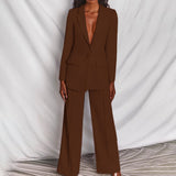 Elegante Blazer e Calças feminino