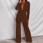 Elegante Blazer e Calças feminino
