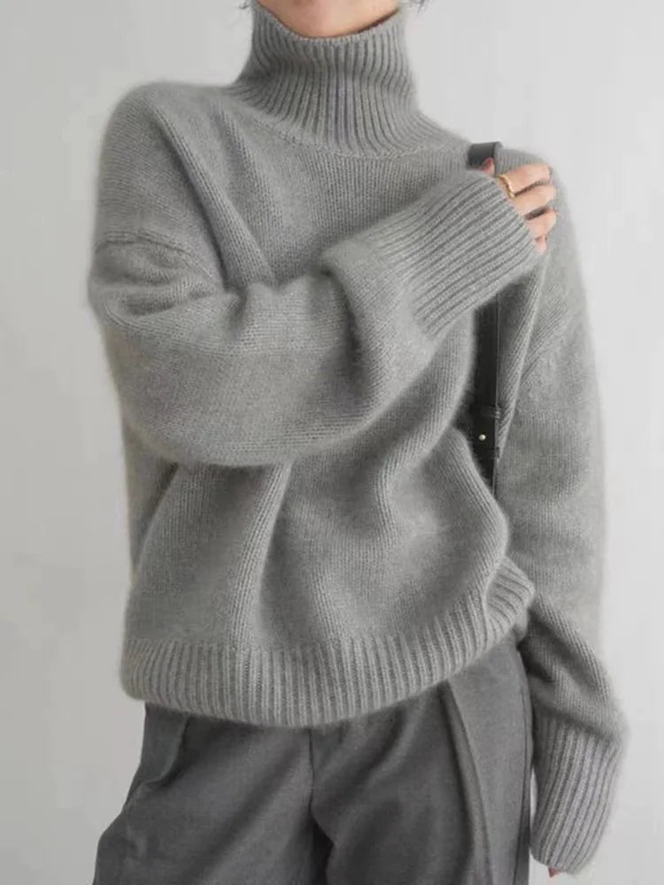 Isabel - Camisola de Inverno em Lã feminino