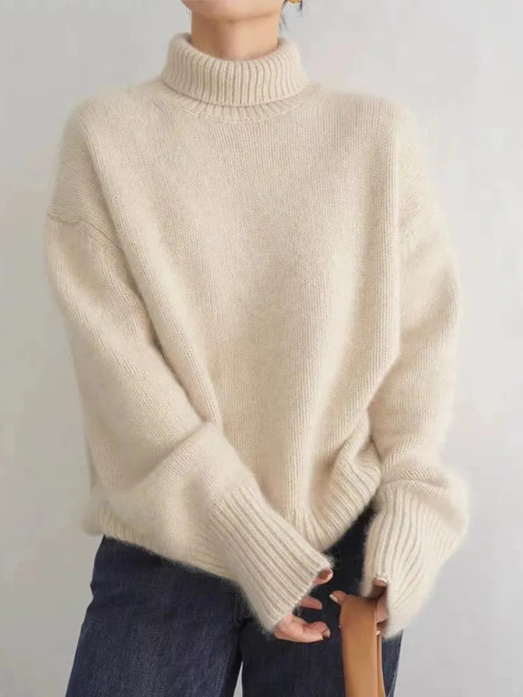 Isabel - Camisola de Inverno em Lã feminino